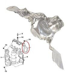 TURBO AĞIZ ISI KALKANI SKODA SCALA 1.6 TDİ